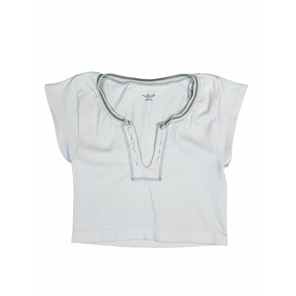 Out From Under Ribbed Crop Top (M/L)